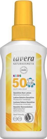 Lavera Zonnebrand / lotion solaire kids SPF50 EN-FR-IT-DE 100 Milliliter