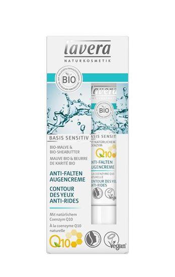 Lavera Basis Sensitiv oogcreme contour des yeux Q10 FR-DE 15 Milliliter