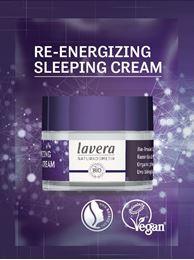 Lavera Sachet re-energizing sleeping cream 1 Milliliter