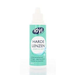 Idyl Contactlensvloeistof alles in een harde lenzen 100 Milliliter