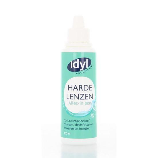 Idyl Contactlensvloeistof alles in een harde lenzen 100 Milliliter