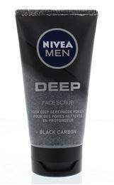 Nivea Men deep face scrub 75 Milliliter