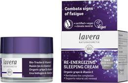 Lavera Re-energizing sleeping cream / nachtcreme EN-IT 50 Milliliter