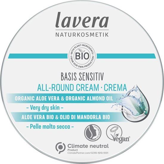 Lavera Basis Sensitiv all-round creme cream EN-IT 150 Milliliter