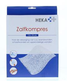 Heka Zalfkompres 7.5 x 10 cm steriel 6 Stuks