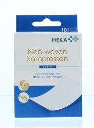 Heka Kompres non-woven 5 x 5 cm steriel 10 Stuks