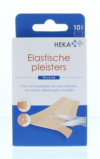 Heka Elastische pleister 10 x 6 cm 10 Stuks