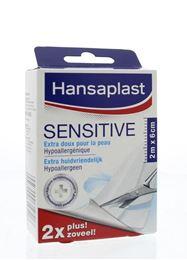 Hansaplast Sensitive 2 m x 6 cm 1 Stuks