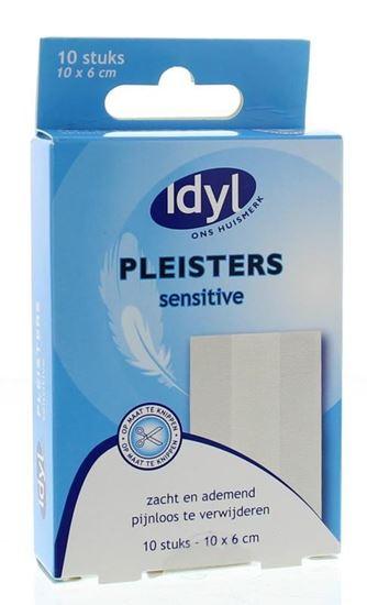 Idyl Pleisters sensitive 10 x 6 cm 10 Stuks