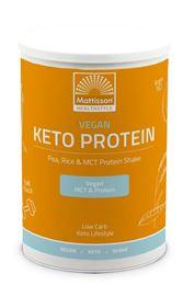 Mattisson Vegan Keto protein shake - pea, rice & MCT 350 Gram