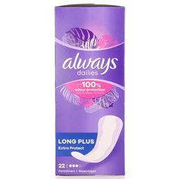 Always Inlegkruisjes extra protect long plus 22 Stuks