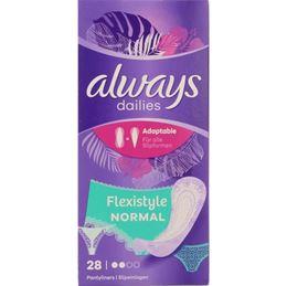 Always Inlegkruisjes flexistyle normal 28 Stuks