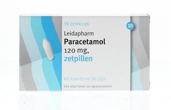 Leidapharm Paracetamol 120 mg 10 Zetpillen