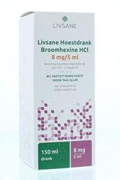 Livsane Hoestdrank broomhexine 8 mg 150 Milliliter