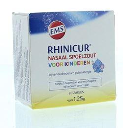 Rhinicur Neus spoelzout kind zakje 20 Stuks