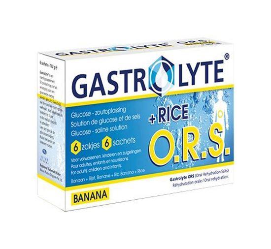 Gastrolyte O.R.S. rijst/banaan 6 Sachets