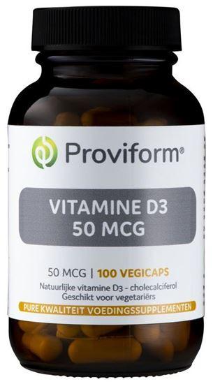 Proviform Vitamine D3 50 mcg 100 Vegetarische capsules