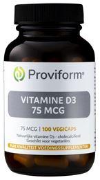 Proviform Vitamine D3 75 mcg 100 Vegetarische capsules