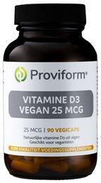 Proviform Vitamine D3 vegan 25 mcg 90 Vegetarische capsules