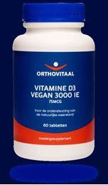 Orthovitaal Vitamine D3 3000ie vegan 60 Tabletten