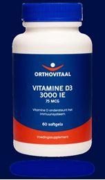 Orthovitaal Vitamine D3 3000IE 60 Softgels