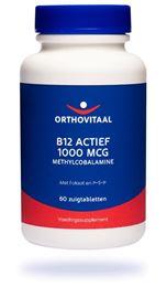 Orthovitaal B12 Actief 1000 mcg 60 Zuigtabletten