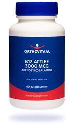 Orthovitaal B12 Actief 3000 mcg 60 Zuigtabletten