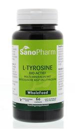 Sanopharm L-Tyrosine plus wholefood 60 Capsules