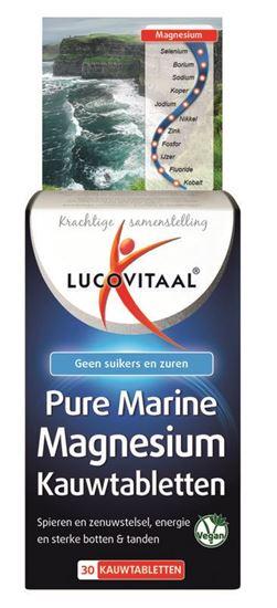 Lucovitaal Pure marine magnesium 30 Kauwtabletten