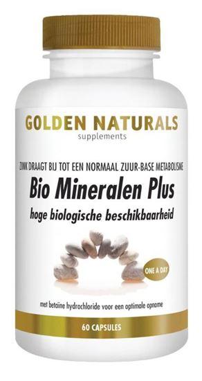 Golden Naturals Bio mineralen complex 60 Vegetarische capsules