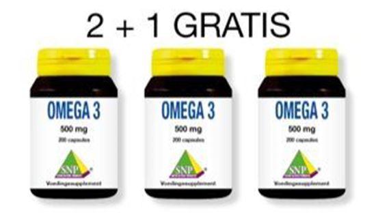 SNP Omega 3 500 mg aktie 2 + 1 600 Capsules