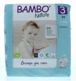 Bambo Babyluier midi 3 4-8 kg 28 Stuks