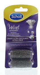 Scholl Velvet smooth verwissel roller diamant extra grof 2 Stuks