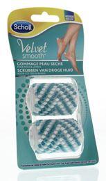 Scholl Velvet smooth peeling brushes 2 Stuks