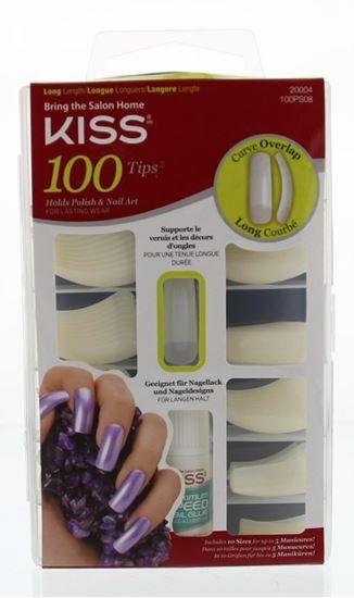 Kiss Nageltips en lijm overlap 1 Set