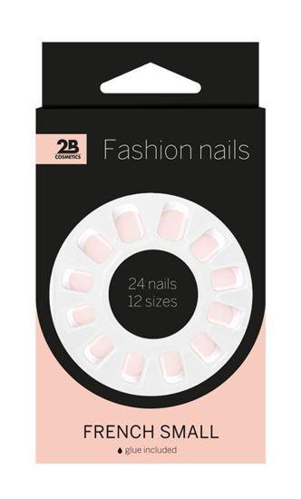 2B Nails french small 24 Stuks