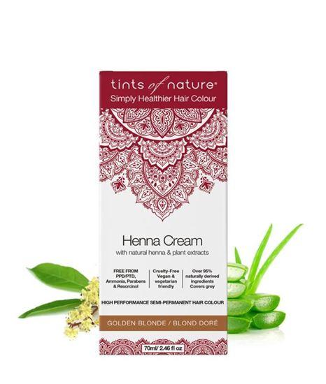 Tints Of Nature Henna cream golden blond semi permanent 70 Milliliter