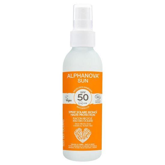 Alphanova Sun Sun spray adults SPF50 125 Milliliter