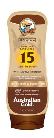 Australian Gold Lotion met bronzer SPF15 237 Milliliter