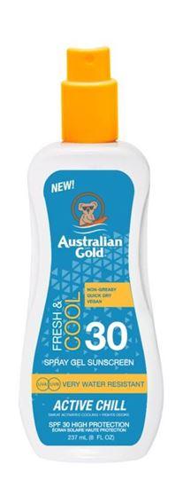 Australian Gold Fresh & cool active chill spray gel SPF 30 237 Milliliter