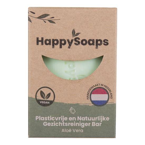 Happysoaps Gezichtsreiniger aloe vera 70 Gram