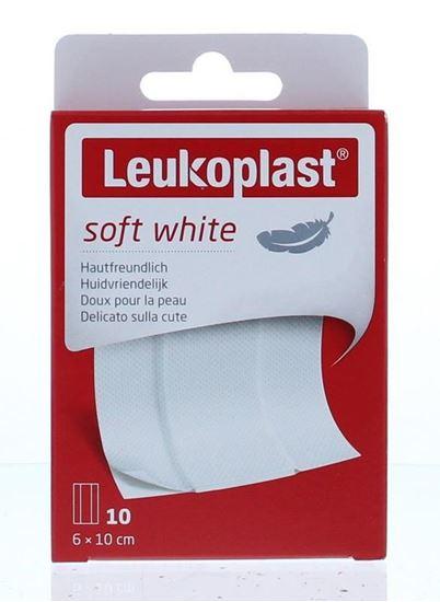 Leukoplast Soft white 6 x 10 cm 10 Stuks