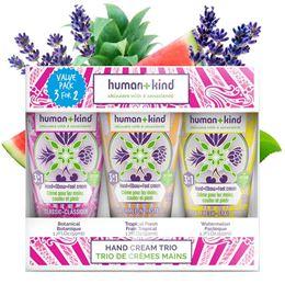 Human+Kind Hand elleboog voet creme trio vegan 150 Milliliter