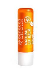 Benecos Lipbalm orange bio vegan 1 Stuks