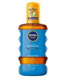 Nivea Sun protect & bronze olie spray spf30 200 Milliliter