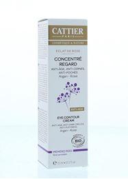 Cattier Oogcreme eclat de rose contour treatment 15 Milliliter