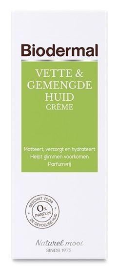 Biodermal Vet & gemengde huid creme 50 Milliliter