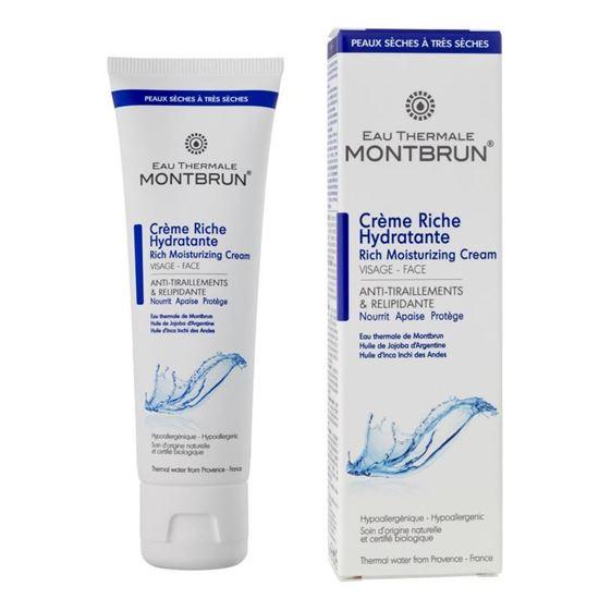 Montbrun Dagcreme rich moisturizing bio 50 Milliliter