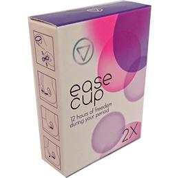 Easecup Platte menstruatiecup - menstruatiedisk 2 Stuks