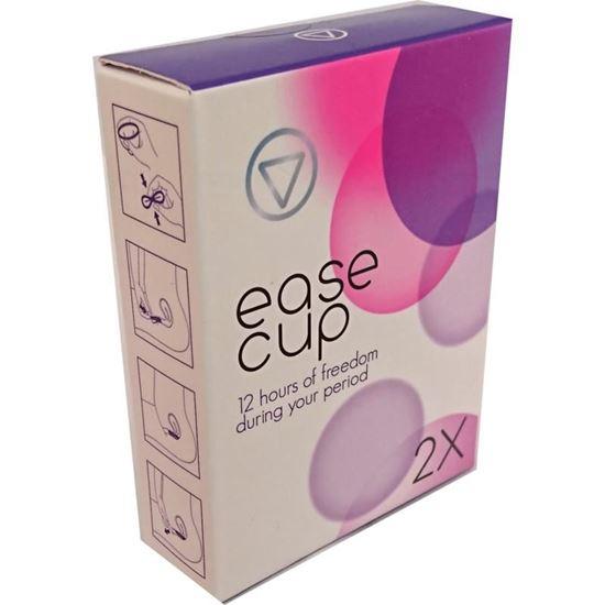 Easecup Platte menstruatiecup - menstruatiedisk 2 Stuks